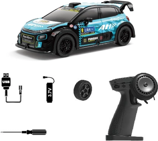 RC driftujące auto Sprint 23 z efektami świetlnymi 18,5 cm