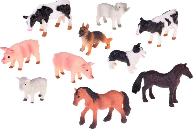 Figurki gospodarzy i zwierząt