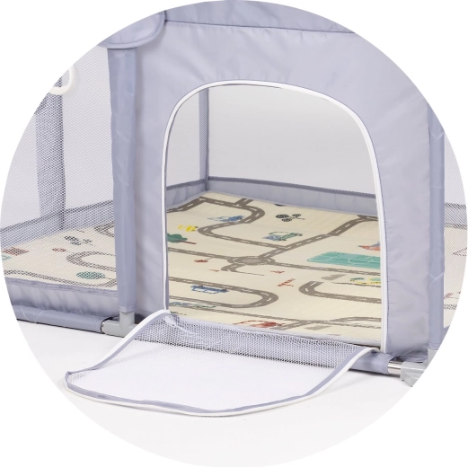 Praktyczne drzwiczki na zamek dla samodzielnego wejścia