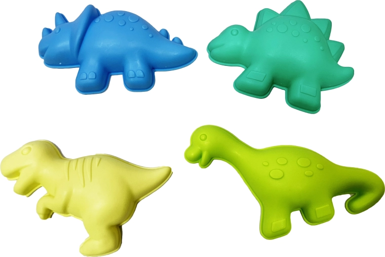 Foremki z dinozaurami do twórczej zabawy