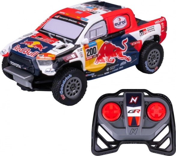 rc auto toyota dakar 1:18 z oświetleniem