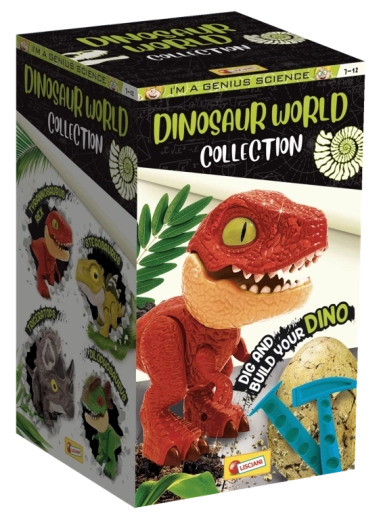 Kolekcja 4 dinozaurów do złożenia