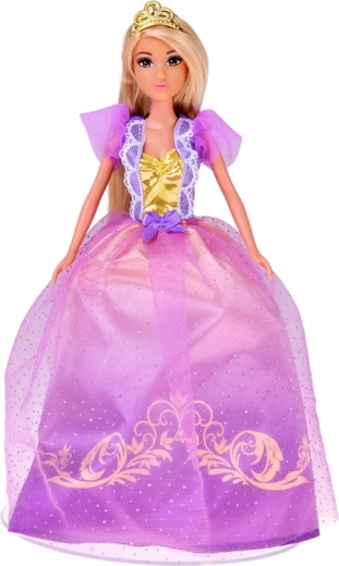 Błyszcząca balowa suknia jak dla prawdziwej księżniczki