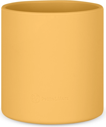 Petite&Mars silikonowy kubek Take&Match intense ochre 6m+