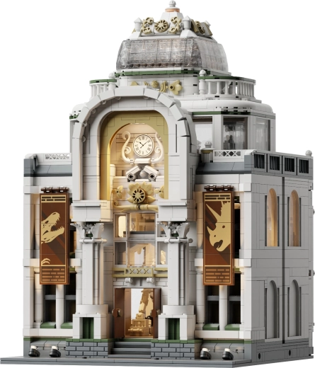 Eleganckie muzeum o klasycznej architekturze