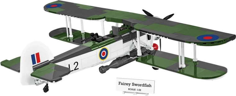Szczegółowy model Fairey Swordfish w skali 1:32