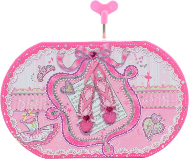 Tańcząca baletnica i delikatna melodia