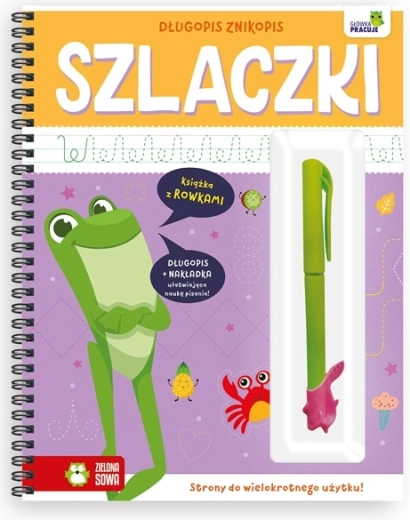 Długopis znikopis – szablony i szlaczki