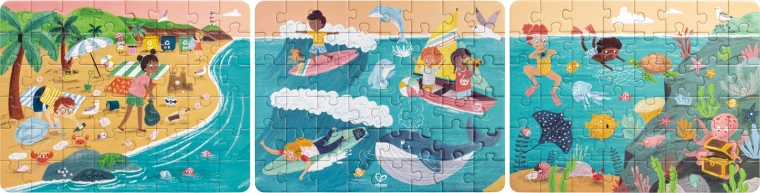Puzzle Przyjaciele oceanu
