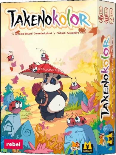 Takenokolor – rodzinna rysunkowa gra planszowa
