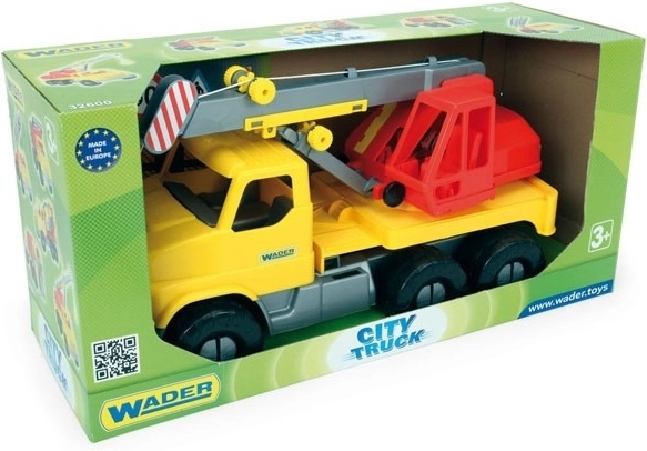 Dziecięca ciężarówka z dźwigiem CITY TRUCK