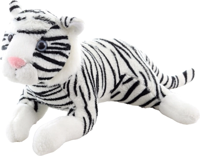 Realistyczne detale białego tygrysa