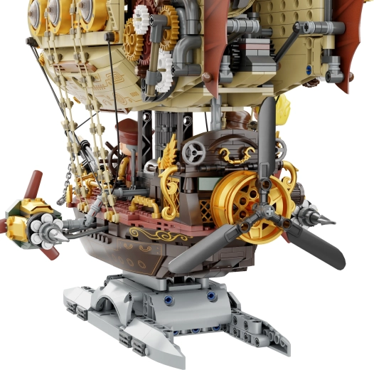 Ruchome śmigła i mechaniczne detale