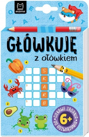 Łamigłówki z ołówkiem – niebieska