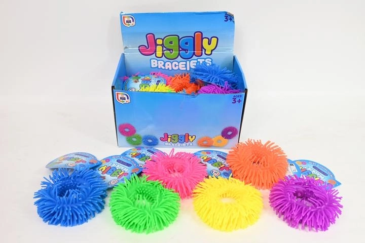 Jiggly elastyczna sensoryczna bransoletka z wypustkami