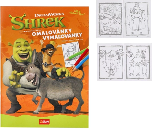 Kolorowanki Shrek