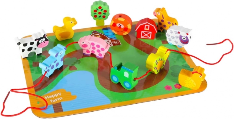 Bezpieczne naturalne drewno i wytrzymała plansza