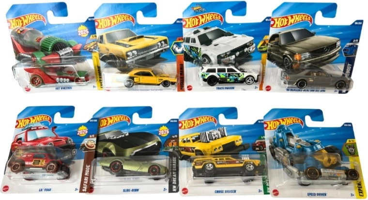 Różnorodne modele i charakterystyczny styl Hot Wheels
