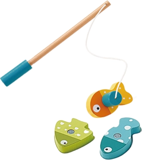 Magnetyczne łowienie rybek i zębate kółka