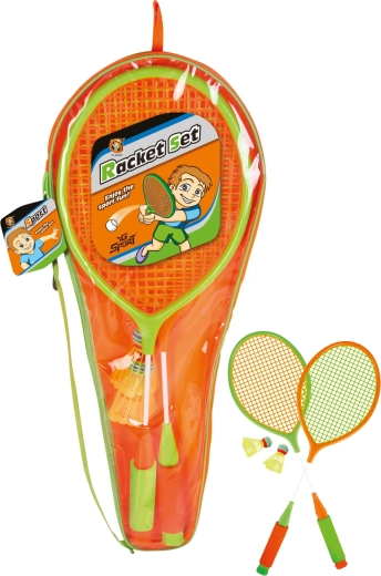 Turystyczny zestaw do badmintona Sparkys w torbie 62 cm