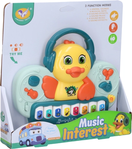 Pianinko kurczątko 18 cm