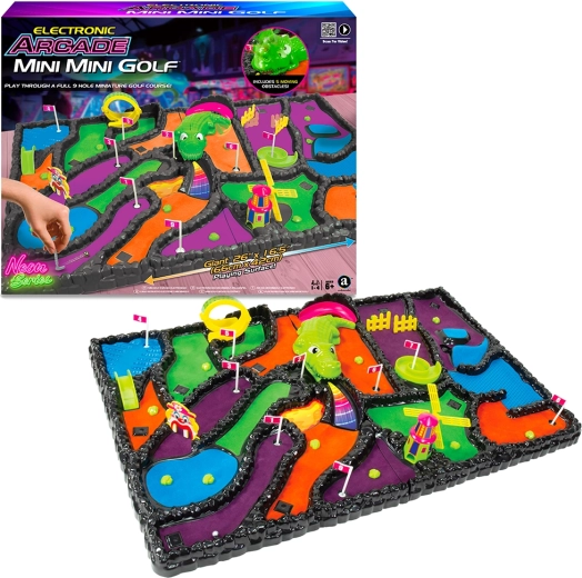 Elektroniczny arkadowy minigolf Neon