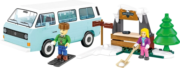 Kultowy VW T3 w zimowej retro atmosferze