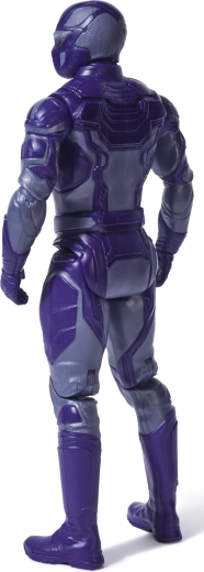 Szczegółowy pancerz sci‑fi z emblematem „U”