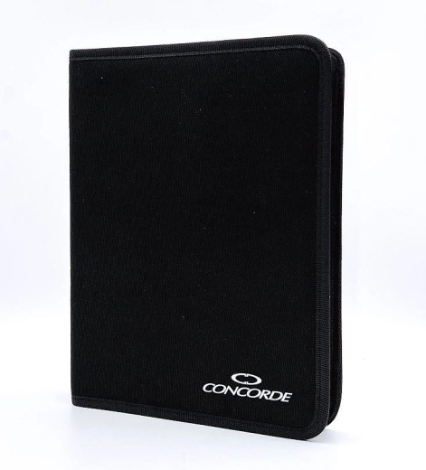 Prezentacyjne etui na długopisy CONCORDE, czarne, A4