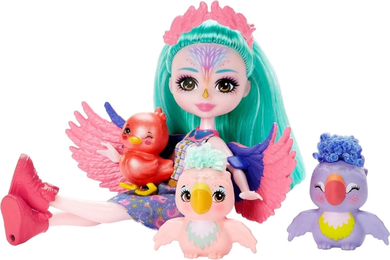 Magiczny zestaw z papugami