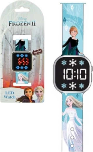 Dziecięcy cyfrowy zegarek LED FROZEN