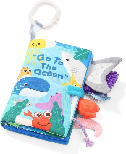 Dziecięca sensoryczna książeczka BabyOno Go to the Ocean