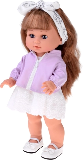 Elegancki strój z koronką i kurteczką