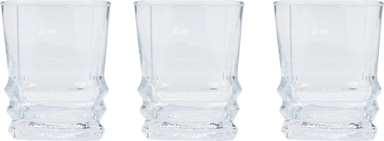 Szklanki ELEGAN 80 ml, zestaw 3 szt.