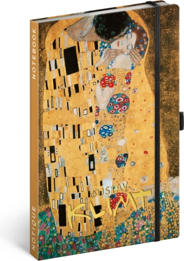 Kropkowany notatnik NOTIQUE Gustav Klimt 13 × 21 cm