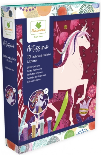 Artissimo brokatowe piaskowanie Jednorożce