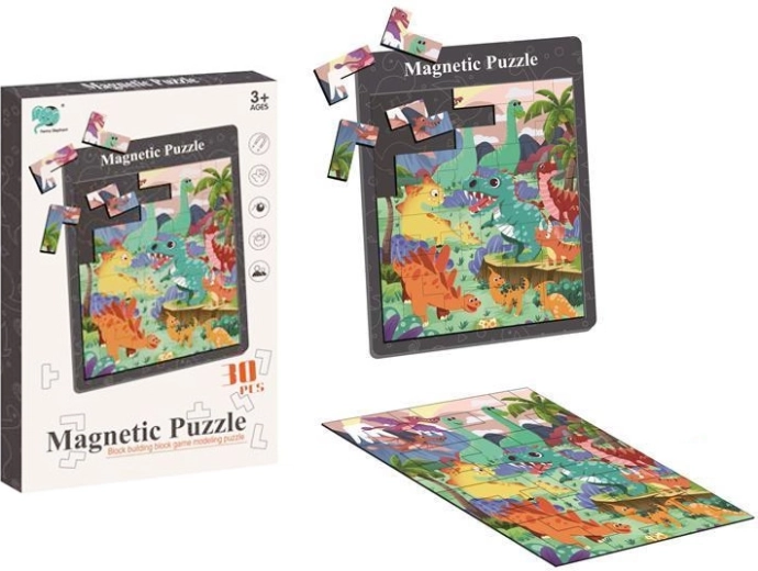 Magnetyczne puzzle dla dzieci