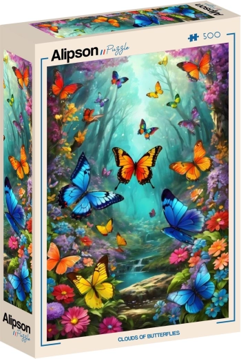 Puzzle Alipson Motyle chmury 500 elementów