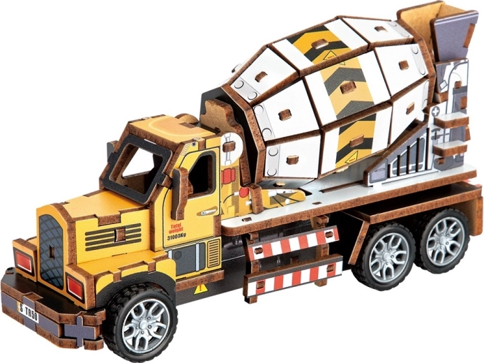 2Kids Toys 3D drewniana układanka betoniarka