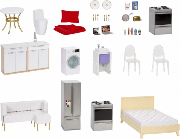 Realistyczne akcesoria i meble