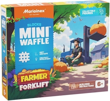 50 elastycznych elementów Mini Waffle i instrukcja krok po kroku