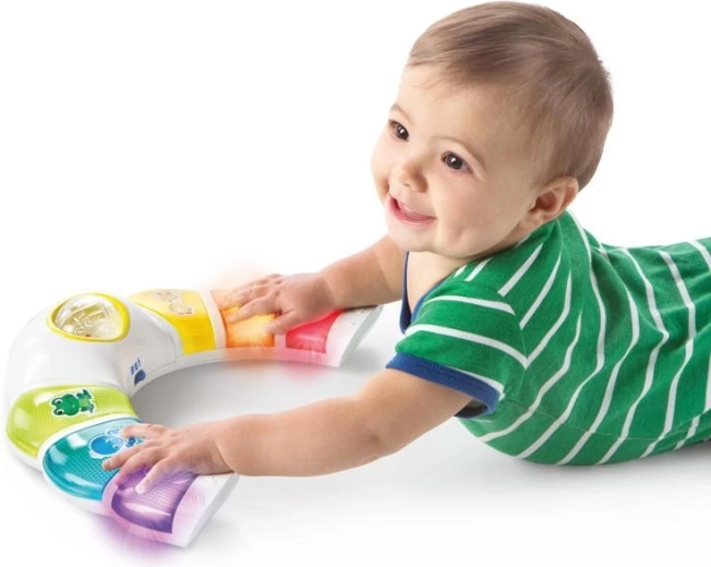 2 sposoby zabawy: na brzuszku i na siedząco