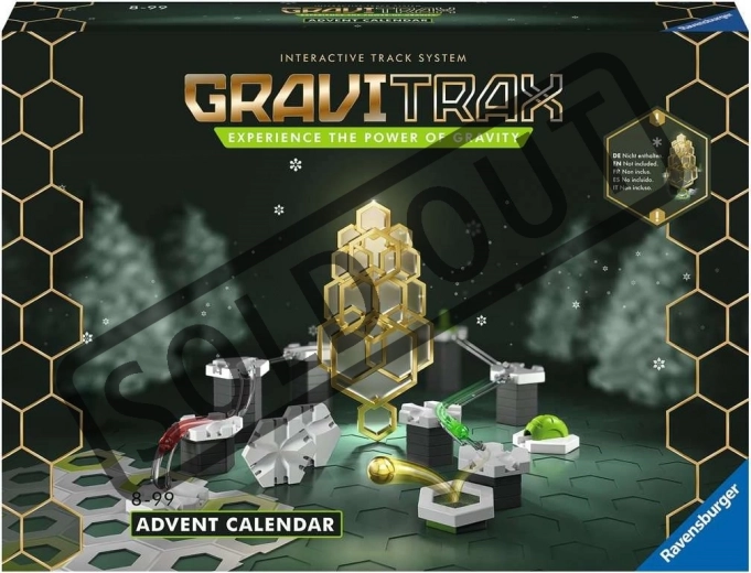 Ravensburger GraviTrax kalendarz adwentowy – rozszerzenie do toru kulkowego