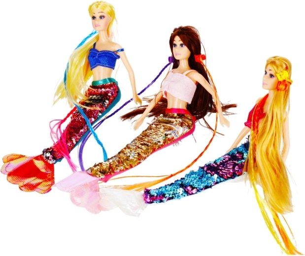 Długie włosy i 2 dodatkowe warkoczyki