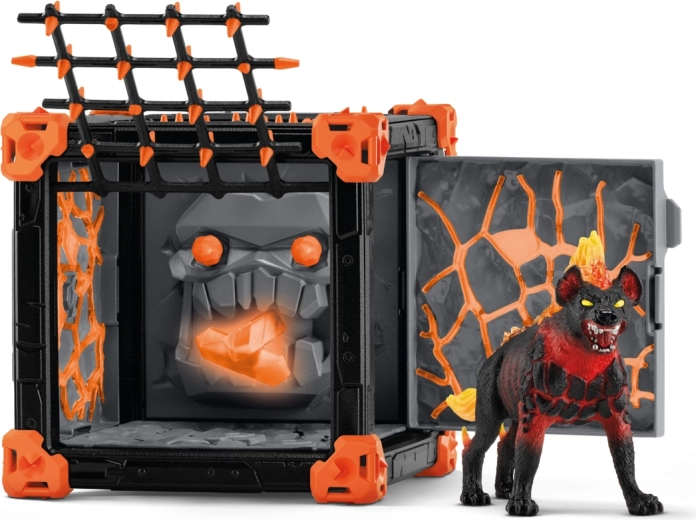 Arena BattleCave lawowej hieny Eldrador Creatures