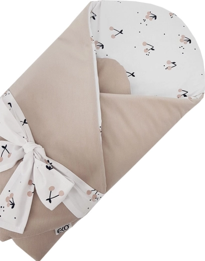 Materiały premium: bawełna wewnątrz, velvet na zewnątrz