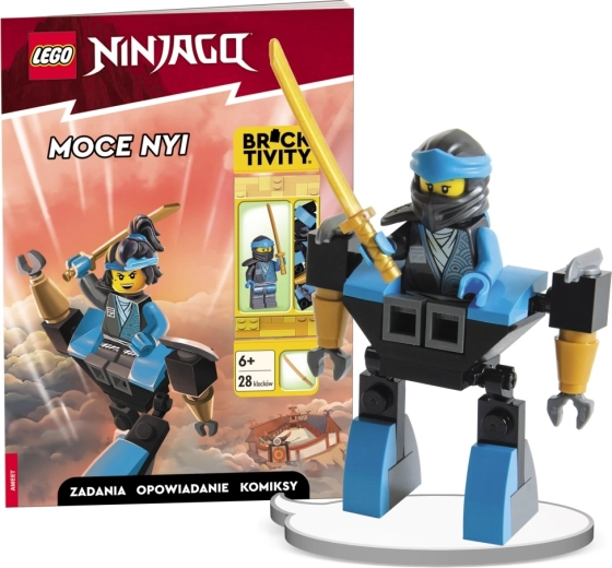 Lego Ninjago: moce Nyi – interaktywna książka z minifigurką