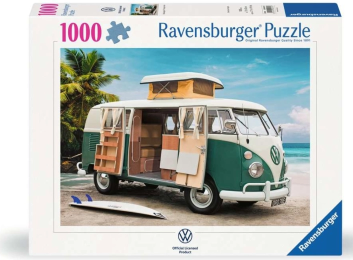 Puzzle Ravensburger kamper Volkswagen T1, 1000 elementów