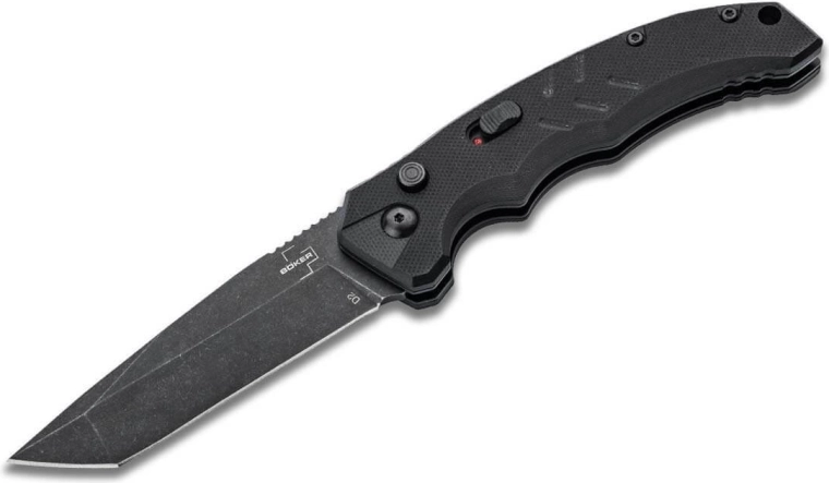 Automatyczny nóż składany Böker Plus Intention II tanto 7,8 cm