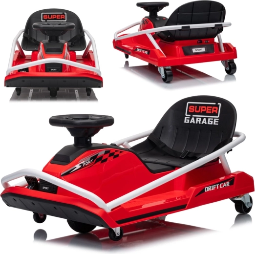 Elektryczny driftujący gokart dla dzieci 24V, do 50 kg